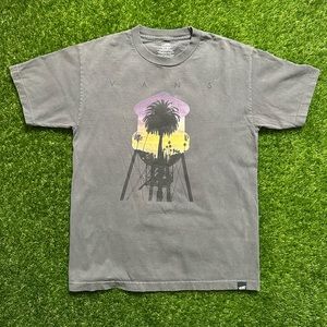 Vans Coast To Coast Shirt Gray Men's Medium